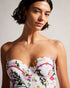 ROYELLA-Swimwear-Longline Cupped Bikini Top- Ted Baker Romania